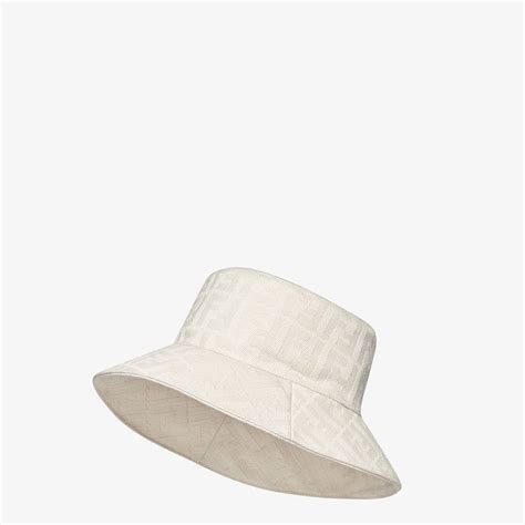 fendi bucket hat white